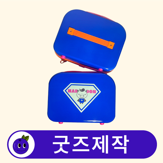 커스텀 레디백 여행가방 보조가방 하드캐리어 // 굿즈제작