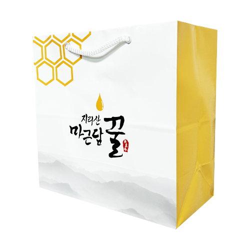 종이 쇼핑백 280x140x260mm 스노우지180g // 제작