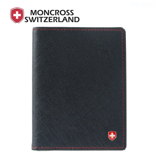 몽크로스 중지갑 사피아노 레드 9.4x11.2cm