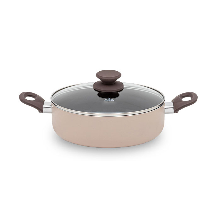 영국R 크레마 인덕션 IH 세라믹 전골냄비 24cm