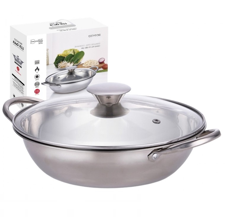디오바코 IH 인덕션겸용 양수냄비 24cm 전골냄비 찜냄비 찜기 스텐냄비 찜솥 사은품 판촉물 답례품 냄비세트 냄비