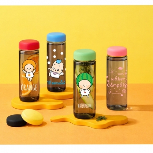 차별된 고급 무광 뚜껑 누드블랙 보틀 패트 500ml