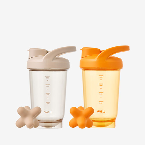 실리만 웰 애슬레저 쉐이커 물병 500ml
