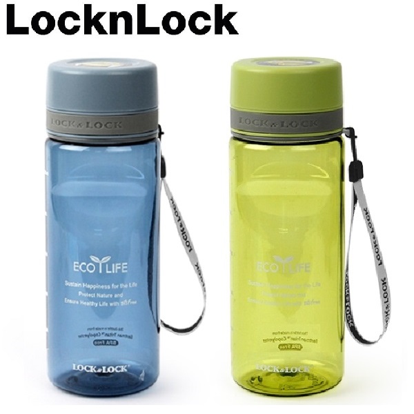 락앤락 비스프리 트라이탄 투톤 스파우트 물병 600ml 635 블루, 그린
