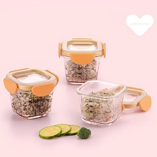락앤락 리틀럽 더 안심 이유식 밀폐 용기 260ML-3P