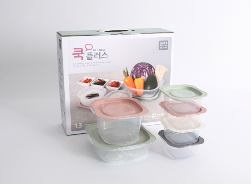 쿡플러스 점보 2호 전자레인지용 밀폐용기