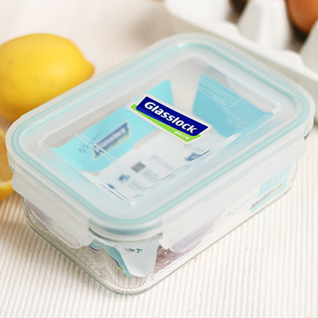 글라스락 직사각 715ml 유리밀폐용기 반찬통
