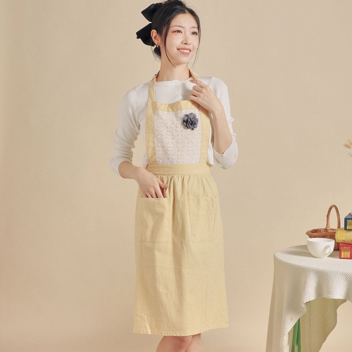 CJH190 나는용 홈 원예 홈 레이스 앞치마