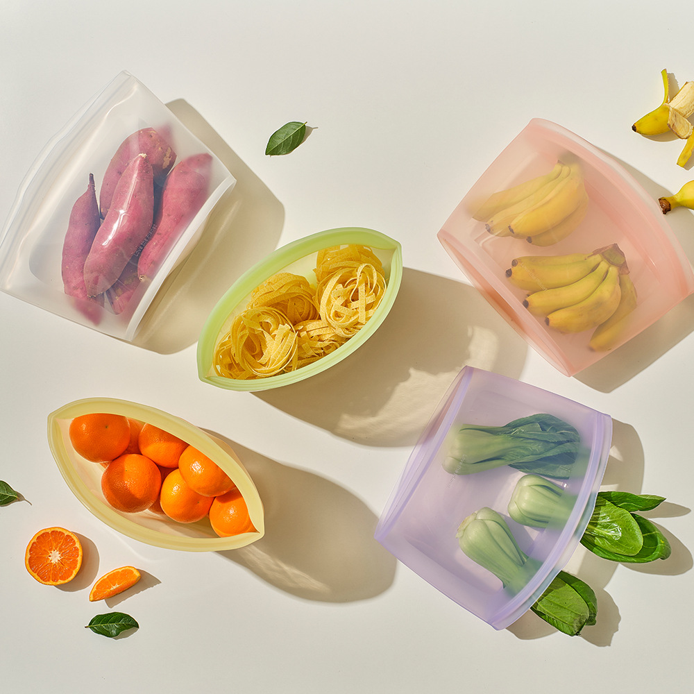 실리팟 실리콘 지퍼백 대 1500ml