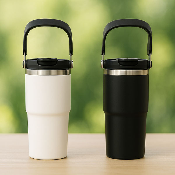스탠 손잡이 텀블러 600ML