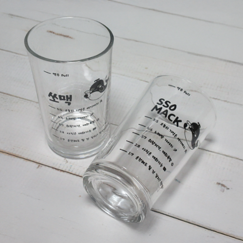 고래의황금비율 소맥잔 8oz (전사인쇄)