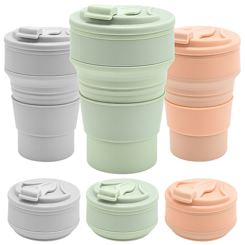 접이식 실리콘 텀블러 500ml / 인쇄제작가능