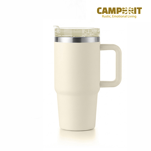 캠브리트 에이펙스씰 스트로 텀블러 대용량 660ml ApexSeal straw off-white cream