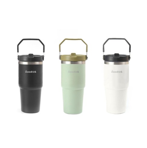 [무드링크] 스윙핸들 이중진공 텀블러 600ml