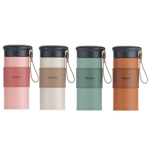 EL 가죽 보온 텀블러 330ml CHH878