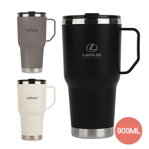 바쏘 매니시 이중구조 텀블러 900ml
