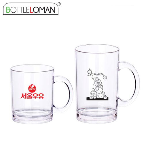 [보틀로만] 와이키키 손잡이 머그컵 500ml