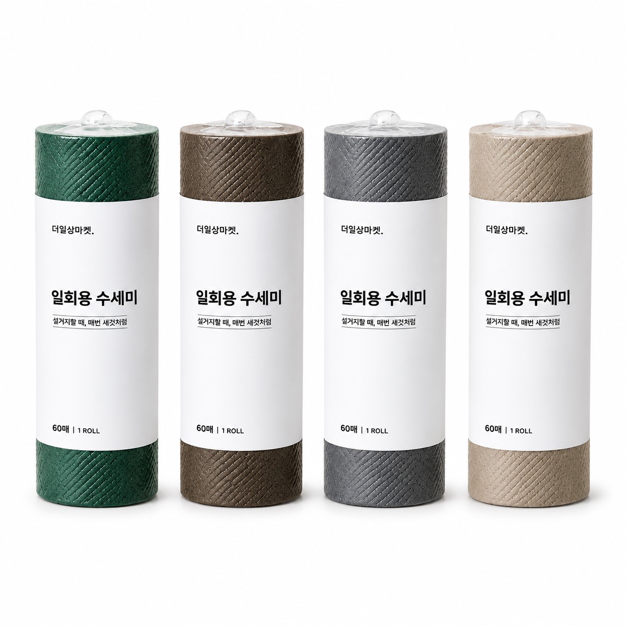 더일상마켓 일회용 주방 수세미 60매