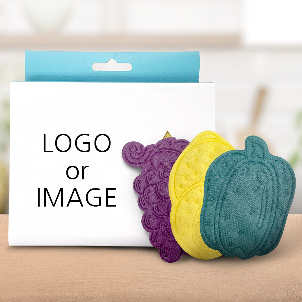 다용도 주방 위생 부직포 수세미 10매