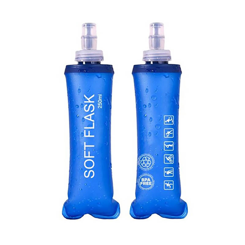 러닝 물통 물병 스포츠 등산 조깅 소프트 플라스크 250ml