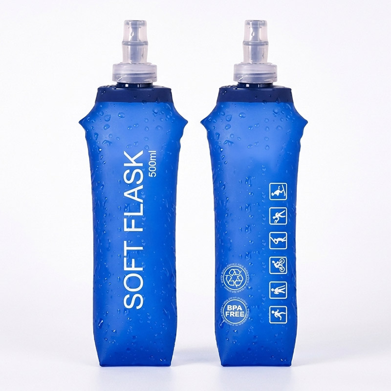 러닝 물통 물병 스포츠 등산 조깅 소프트 플라스크 500ml