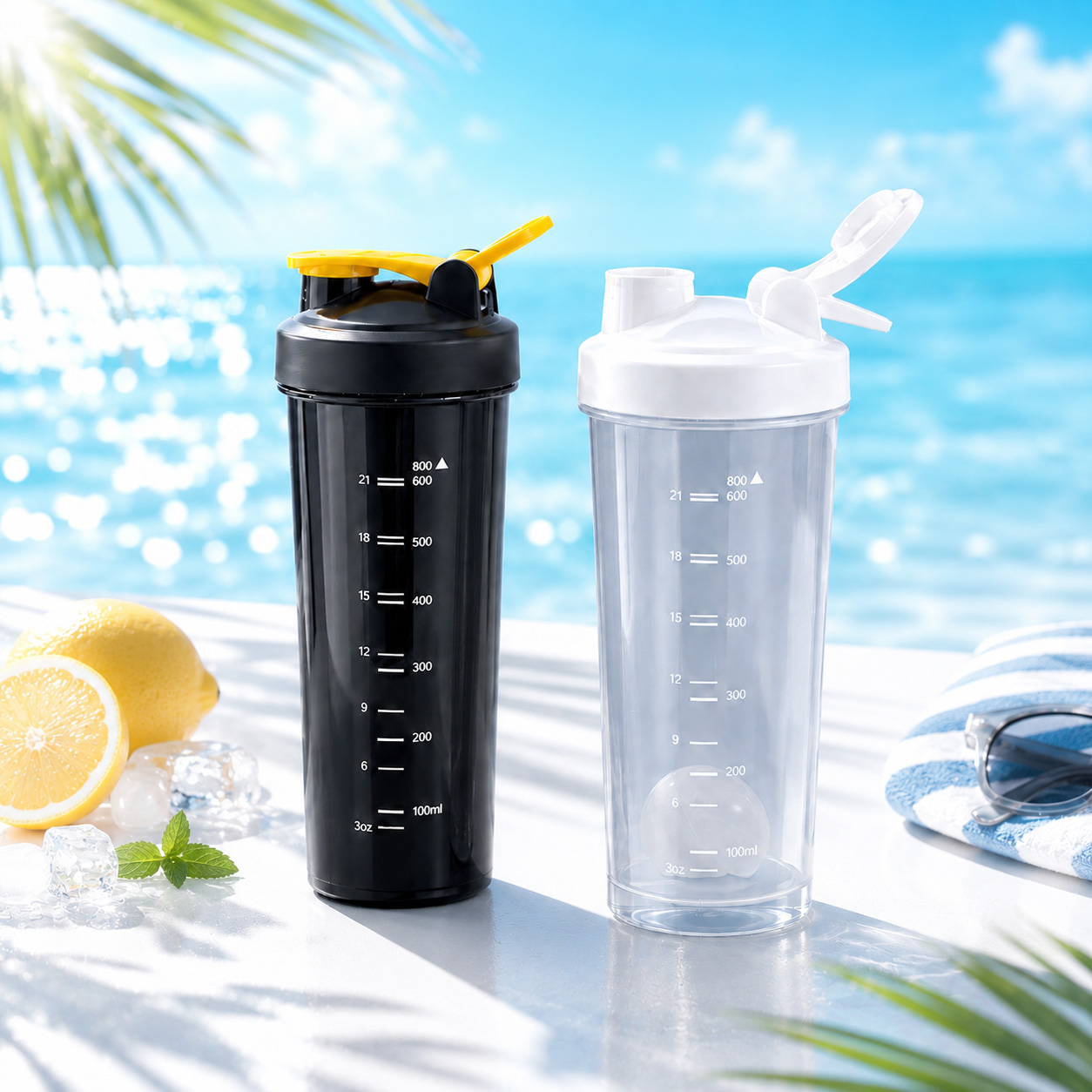 썸머 대용량 쉐이크 헬스 스포츠 보틀 텀블러 800ml
