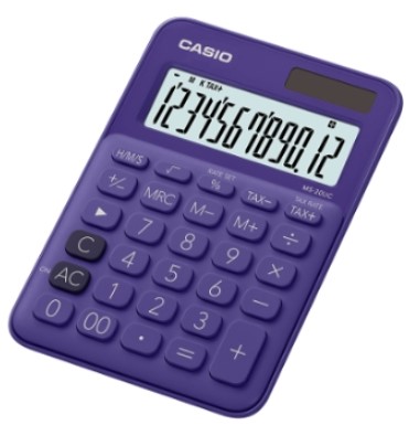 카시오 MS- 20UC 칼라 계산기 퍼플