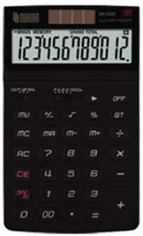 [누리안] 탁상용 칼라 일반 계산기 NR- 805K 블랙