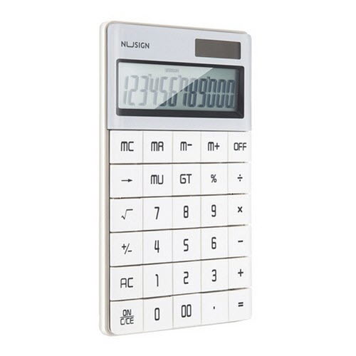KB914 모던오피스 DLI 계산기 화이트 / 핑크 / 블루 KB914