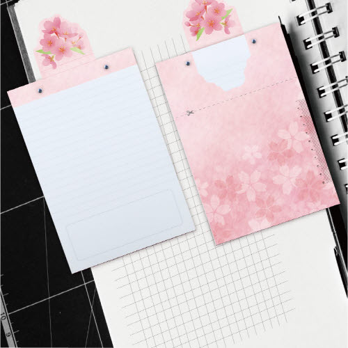 PP 광고 팝업 메모지(150*220mm)