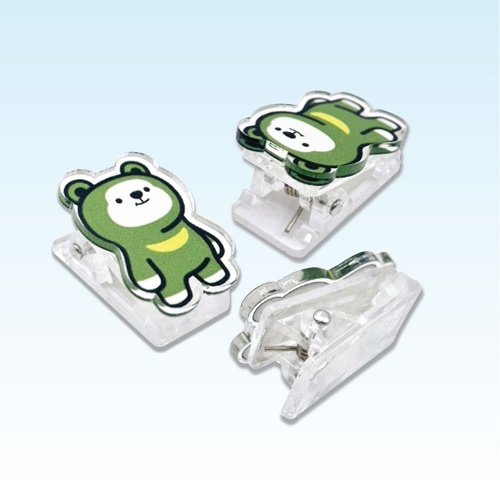 메모클립 집게 서류집게 아크릴