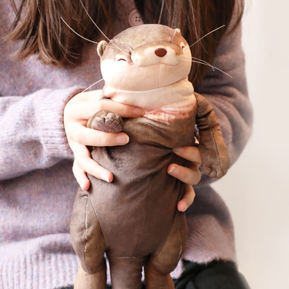 수달 인형 필통 케이스