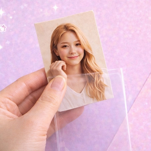 꾸미기 포카 슬리브 보드 게임 포토 카드 슬리브 보관 보호필름