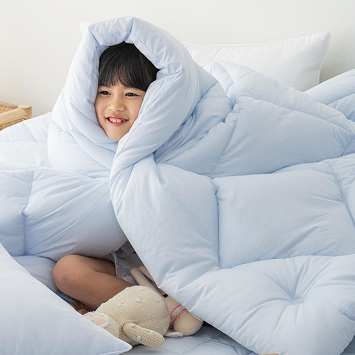 파스텔 60수 순면 옥수수솜 항균 도톰한 차렵이불