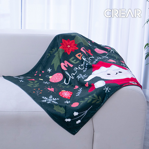 DTP 전사 극세사 담요 75x100cm 주문제작형