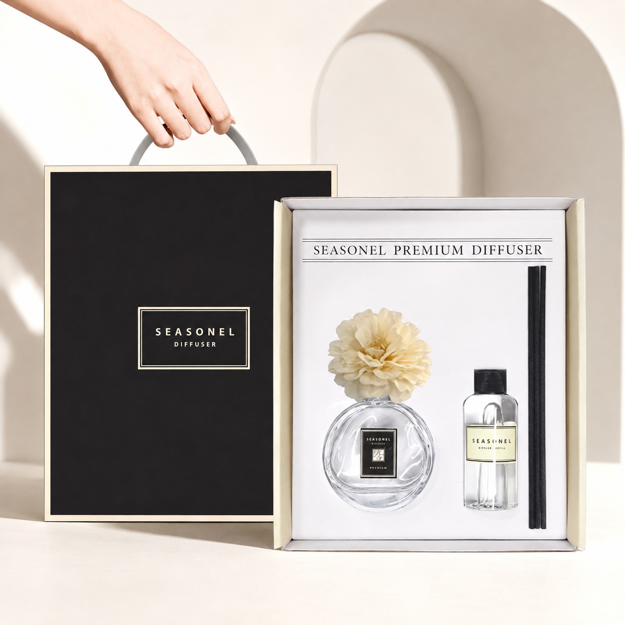 NEW 시즈넬 코코 선물세트 디퓨저 80ml 지니아