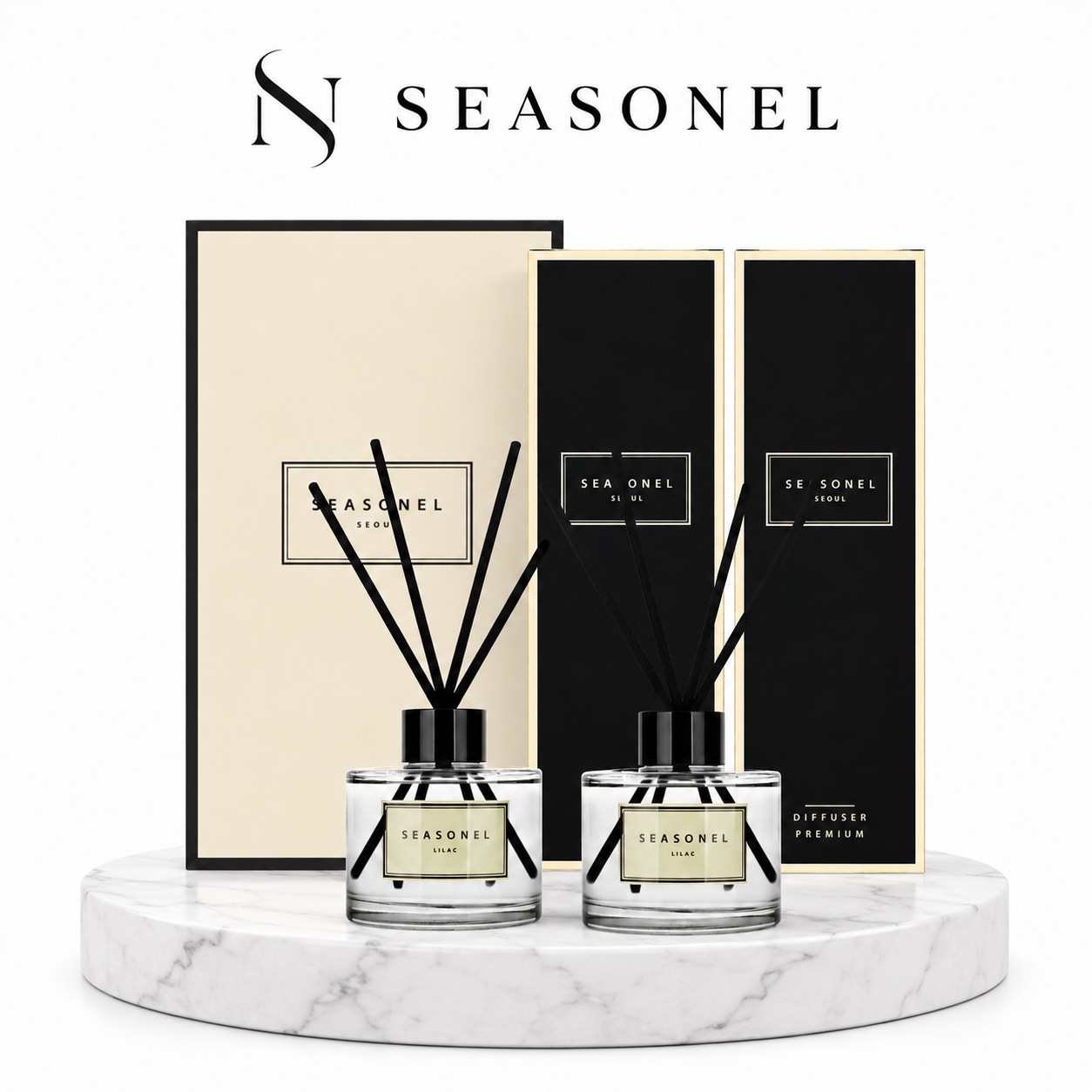NEW 시즈넬 더블 선물세트 디퓨저 200ml 플레인