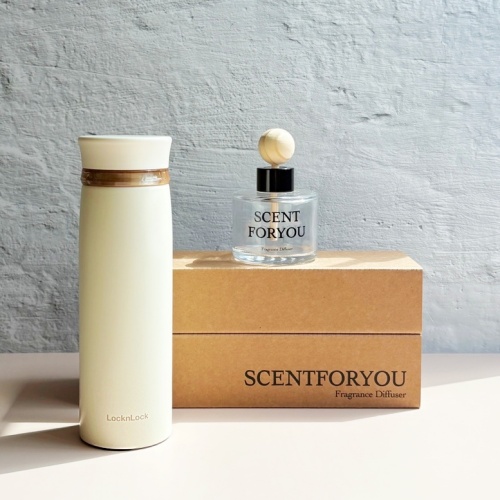 FINE 센트포유 차량용디퓨저 120ml 1구 +락앤락뉴페더라이트링세트 D37