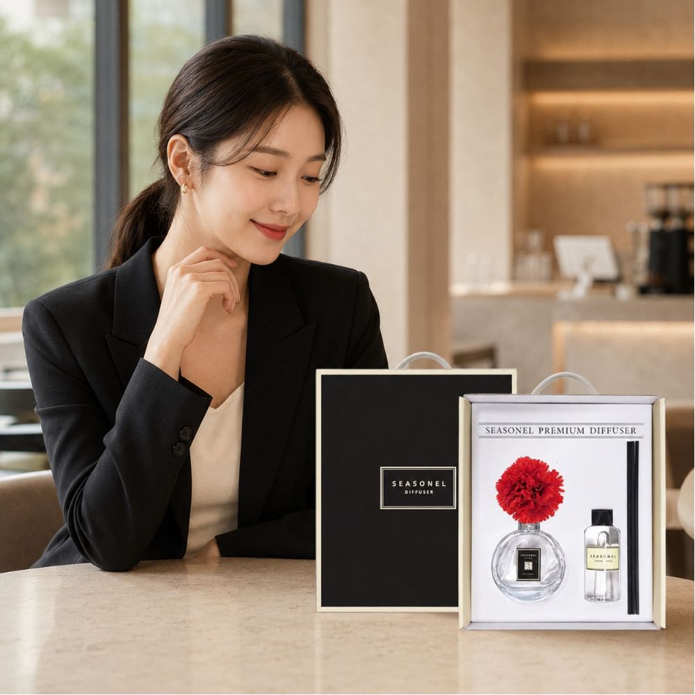 NEW 시즈넬 디퓨저세트 코코 80ml 카네이션