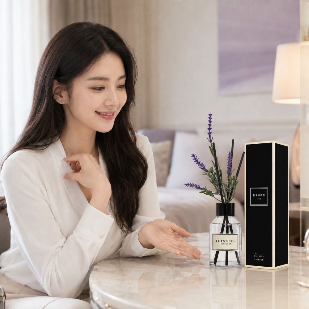NEW 시즈넬 플라워 디퓨저 100ml 라벤더꽃