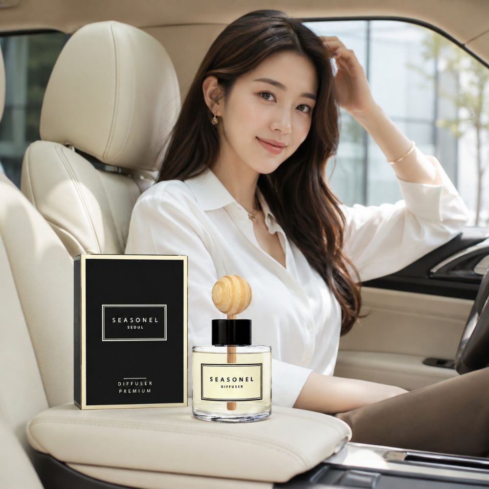 NEW 시즈넬 차량용 우드볼 디퓨저 50ml
