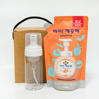 아이깨끗해리필 여행용거품공병 세트2