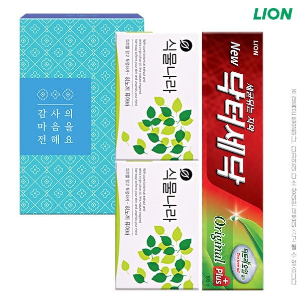 게리시 닥터세닥치약 식물나라 비누세트 3P