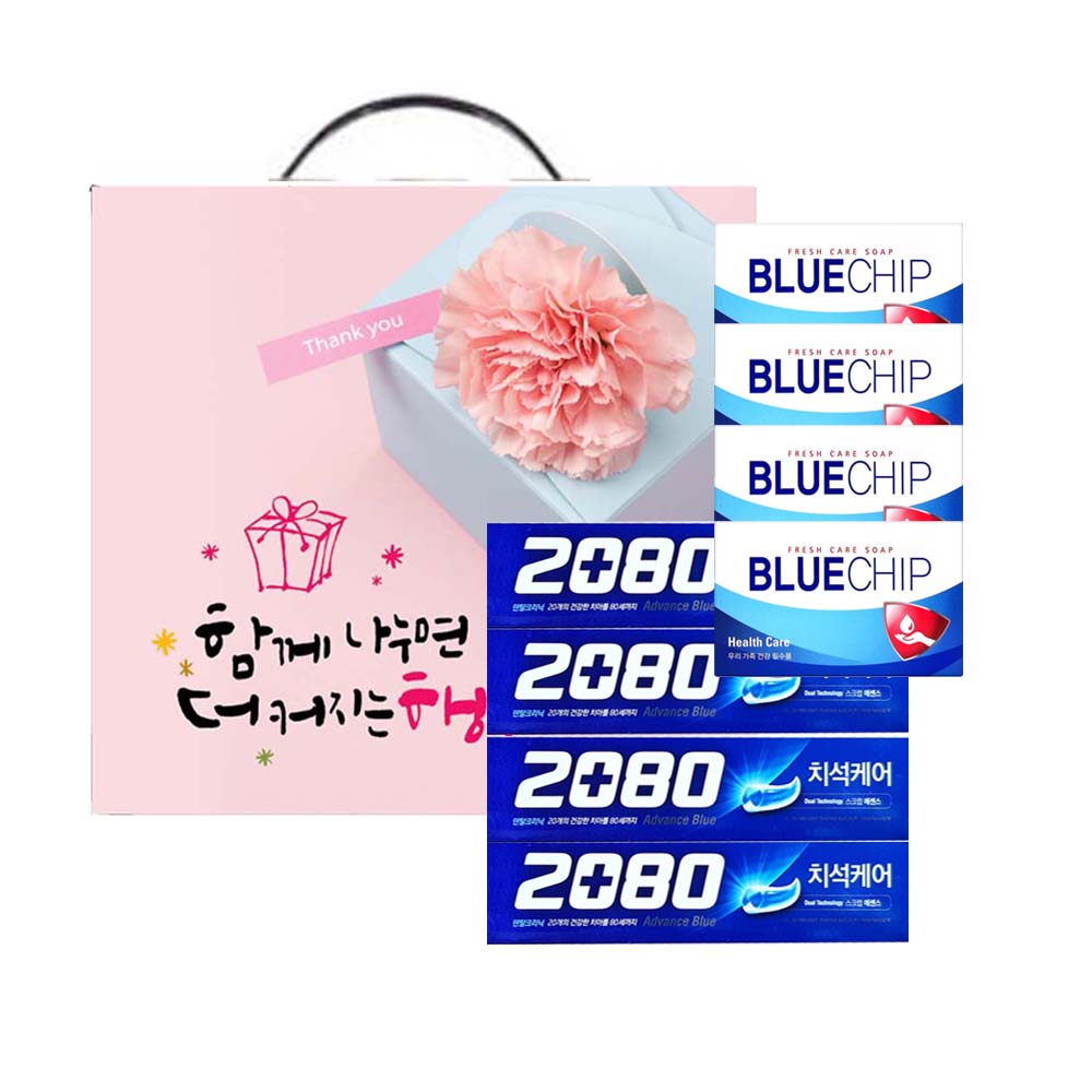 애경 생활용품 치약 비누 선물세트
