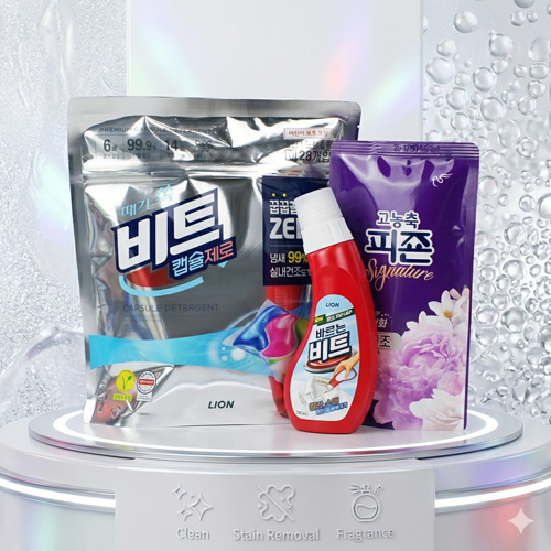 비트 캡슐세제 28입 + 찌든 때 바르는 비트 + 피죤 섬유유연제