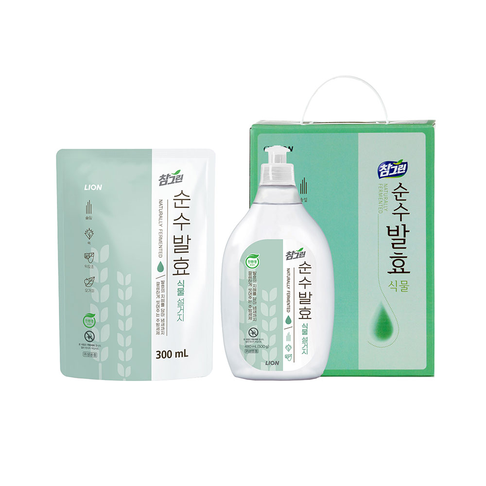 참그린 친환경주방세제 식물 500+300