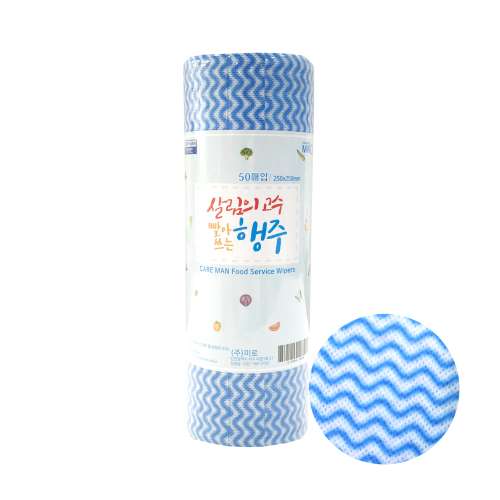살림의고수 부직포행주 50매 매장 업소용