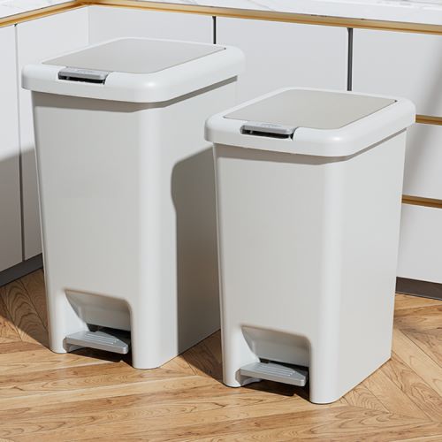 투버튼 페달 원터치 실용적인 쓰레기통 20L
