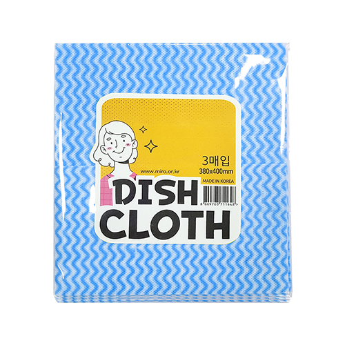 오염 물기제거 다용도 홍보 행주 3매입