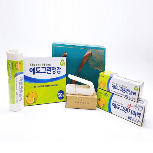 에코키친 산화생분해 알뜰 주방용품 선물세트 2호 KB038